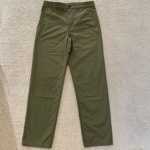 COS High Rise Straight Leg Chino Pants Womens 6 Cotton Utility Fatigue